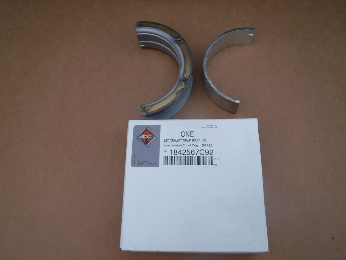 GENUINE OEM International 1842567C92 BEARING KIT CRANKSHAFT REAR