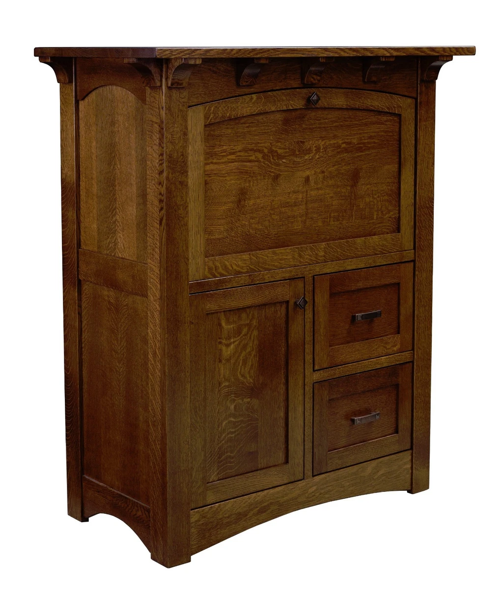 Rustic armoire desk deals