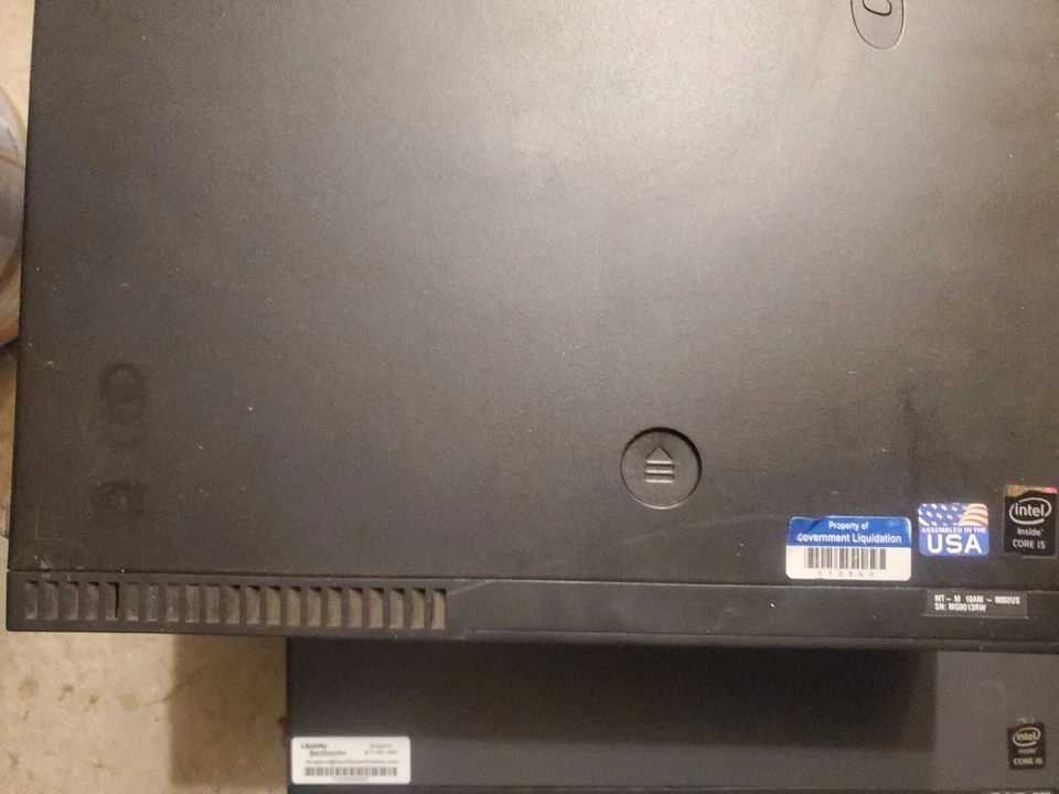 Lenovo ThinkCentre M92P 8GB RAM 500GB HDD i5 выиграть 10 PRO GeForce 8400GS - Изображение 2 из 4