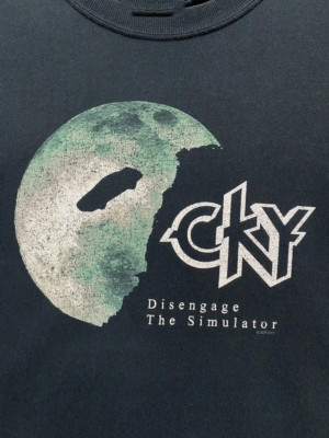 Rare CKY Disengage The Simulator Band  Short Sleeve Black All Size T-Shirt OM509