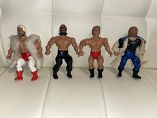 4 Remco ‘80s Wrestlers Steve Regal, Larry Zbysko, Scott Hog Irwin, Road Warrior