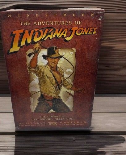 The Adventures Of Indiana Jones Complete DVD Movie Collection w/ Bonus Material