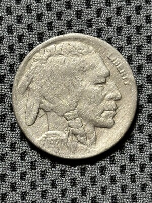1920 Buffalo Nickel   Well-Worn Early Date   Full Horn Outline Visible