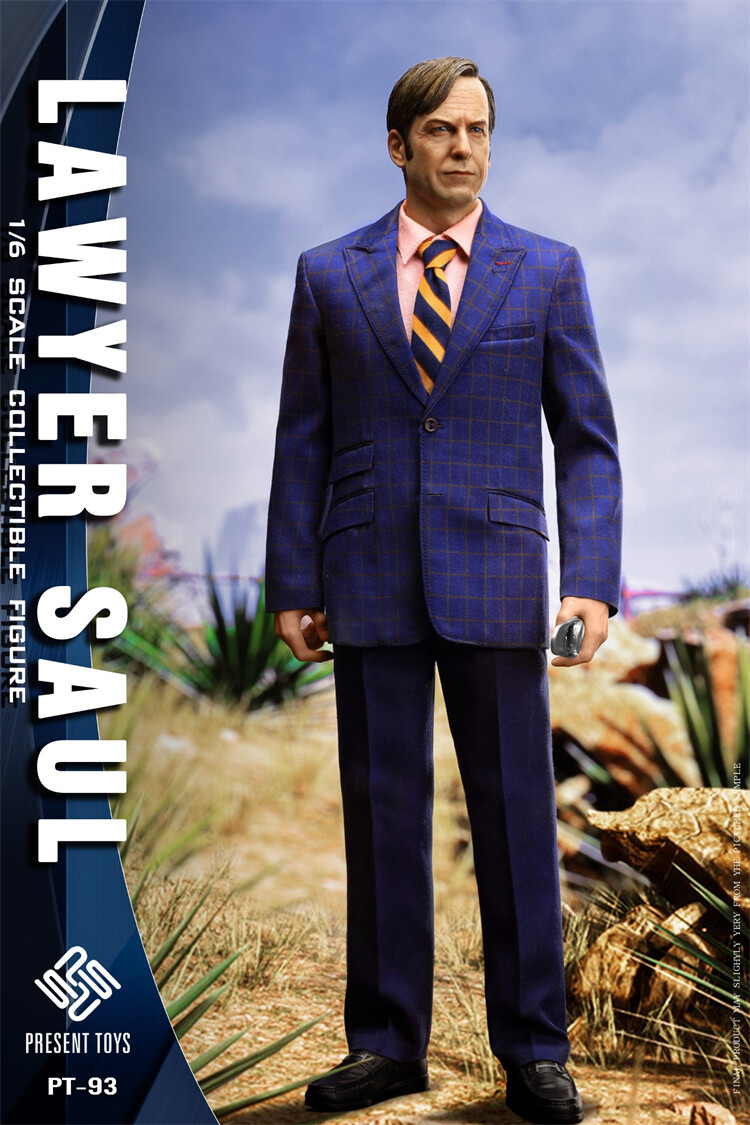Pre-order PRESENT TOYS PT-sp93 1/6 Saul Lawyer Goodman Male Action