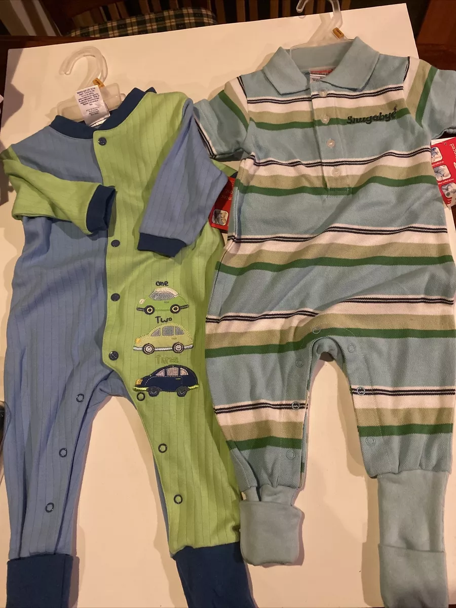 NWT INFANT Boys SNUGABYE CONVERT A FOOT SLEEPER And Snugabye