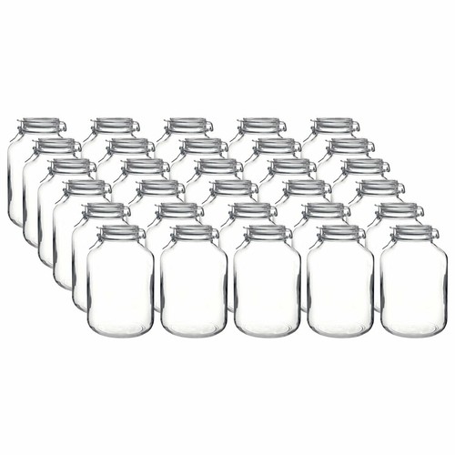 Bormioli Rocco 5L Swing Top Fido Glass Jars | 30-pack - Picture 1 of 2