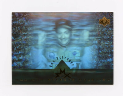 Ken Schrader 1996 SP Maximum Effect Holoview Holographic Insert Card Upper Deck
