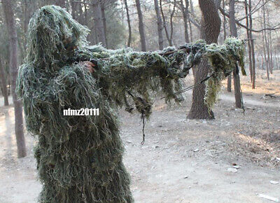 Ghillie Suit Traje Camuflado 3d - Sniper Atirador De Elite