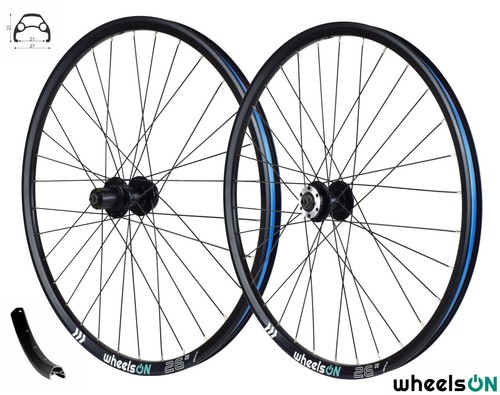 26 inch wheelsON Front Rear Wheel Set 8 