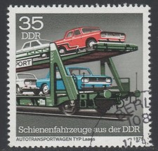 DDR  1979, Mi.-Nr. 2417 II  gestempelt, "Schienenfahrzeuge", ESST, Mi. 50 &euro;