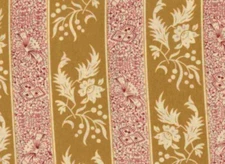 Civil War Repro *ROMANTIC LEGACY* Fabric MUSTARD Stripey by Free Spirit  