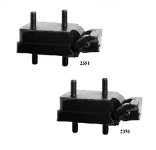 2 PCS Motor Mount Kit for Jeep CJ7 5.0L 304 Engine 1976-1981 4X4 4WD