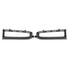 Fit 1967 Pontiac Gto Base Black Front Grille Inserts Surround Left Right