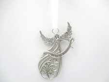 Treasured Memories 3-1/4" Let Love Light the Season Angel Ornament