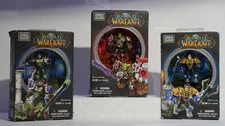Mega Bloks World of Warcraft Lot: 91001, 91002, 91003 Sealed WOW ages +8