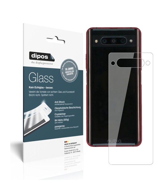 Schutzfolie FüR Zte Nubia Z20 RüCkseite Anti-Shock 9H Displayschutz Folie-image
