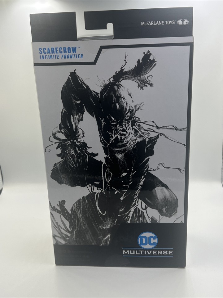 McFarlane Toys DC Multiverse Infinite Frontier Spaventapasseri Action Figure 17,8 Cm - Figura Da Collezione Con Base E Carta Biografia, Per 12+ Anni - 2