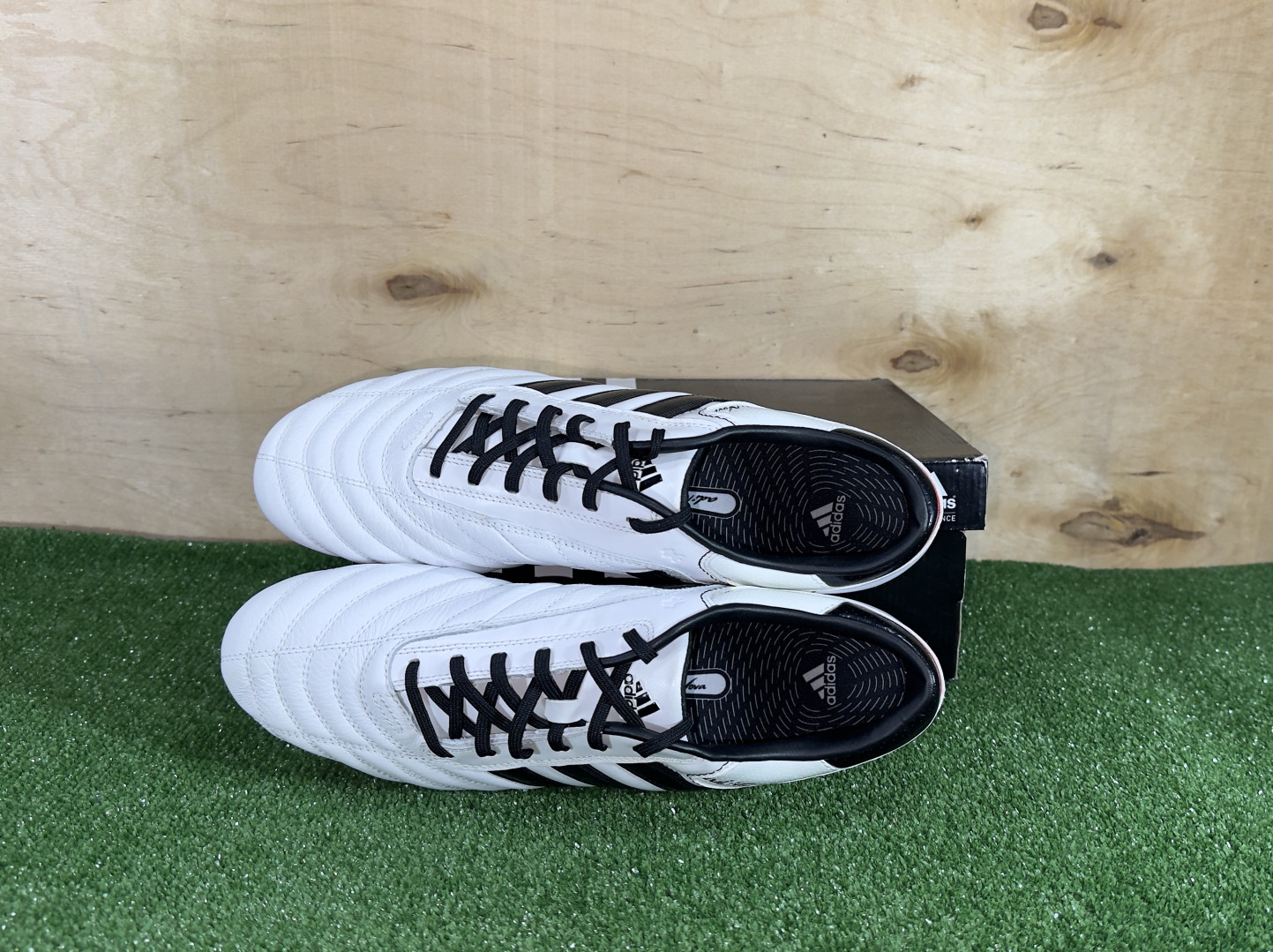 Scarpe Adidas 11Pro adiNova II HG G13707 bianche tacchetti uomo calcio/calcetto foto 6