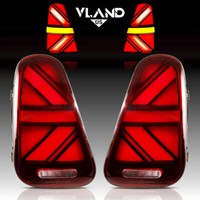 Vland Rote Voll Led RüCkleuchten FüR 2001–06 Mini Cooper S One R50 R52 R53 Paar