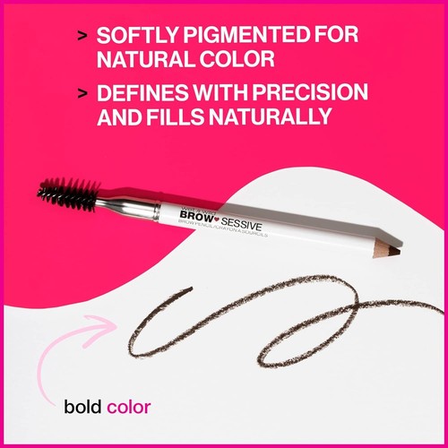 Wet n Wild Brow-Sessive Brow Pencil Definition, Medium Brown 9gm - Picture 2 of 8