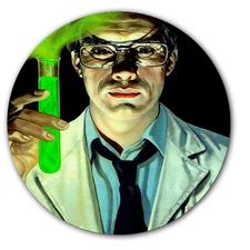 DJ Re-Animator Horror #1 DJ 7" inch Slipmat Portablism Turntable Slip Mat x1