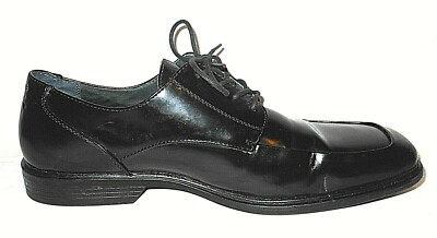 Todd Welsh Mens Black Leather Dress Shoes US Size 11M A072  display picture 3