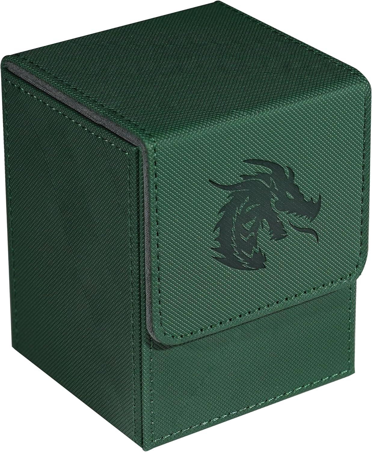 MTG Card Deck Box for Commander Deck Box with 2 Dividers, Card Storage Box Fits