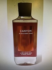 BATH  BODY WORKS CANYON MEN 3-IN-1 HAIR FACE BODY WASH SHOWER GEL 10 FL OZ NEW
