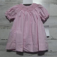 Girls Petit Ami Bishop Zig Zag Smocked Dress with Bloomers - new with tags