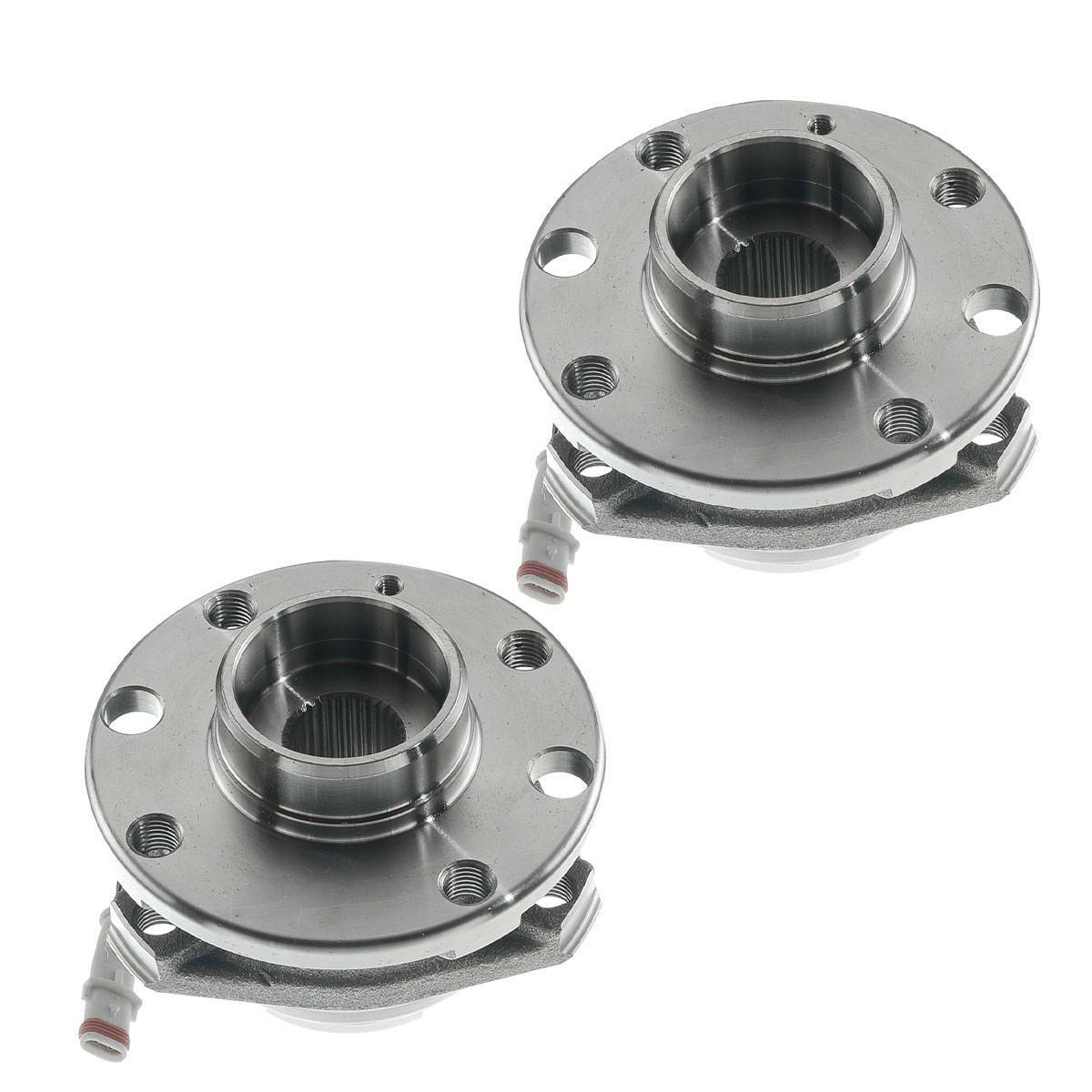 2x Wheel Bearing Hubs w/ ABS Front for Opel Vauxhall Astra V H 1603253