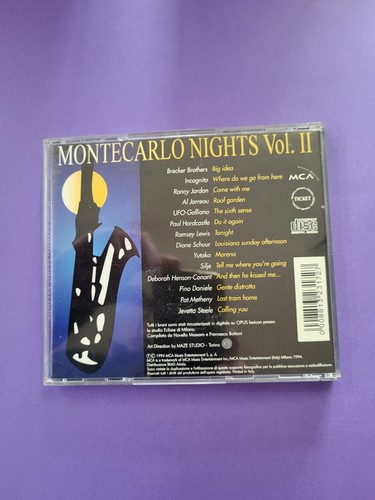 Cd Montecarlo Nights Vol. 2 Radio Montecarlo Various Artist Metyu Dusit 1280 - Foto 4 di 4