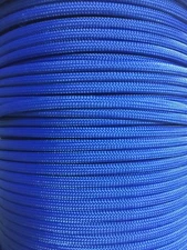 USA Made Royal Blue 550 Paracord Type III 7 Strand Para Cord 10 25 50 100 Feet