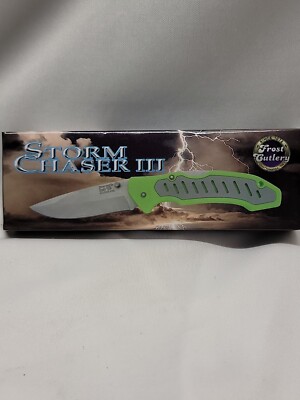 Storm Chaser III Pocket Knife by Frost Cutlery Unopened in Box