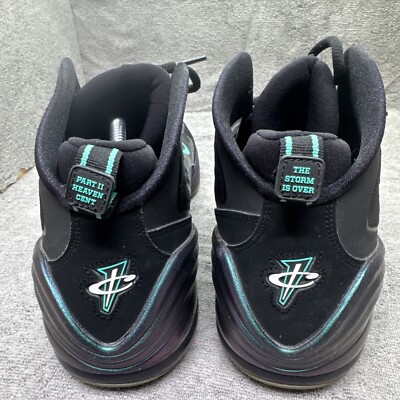 Nike Air Penny 5 Invisibility Cloak‎ Mens 15 Black Purple Atomic Teal Air Penny 5  main image 2