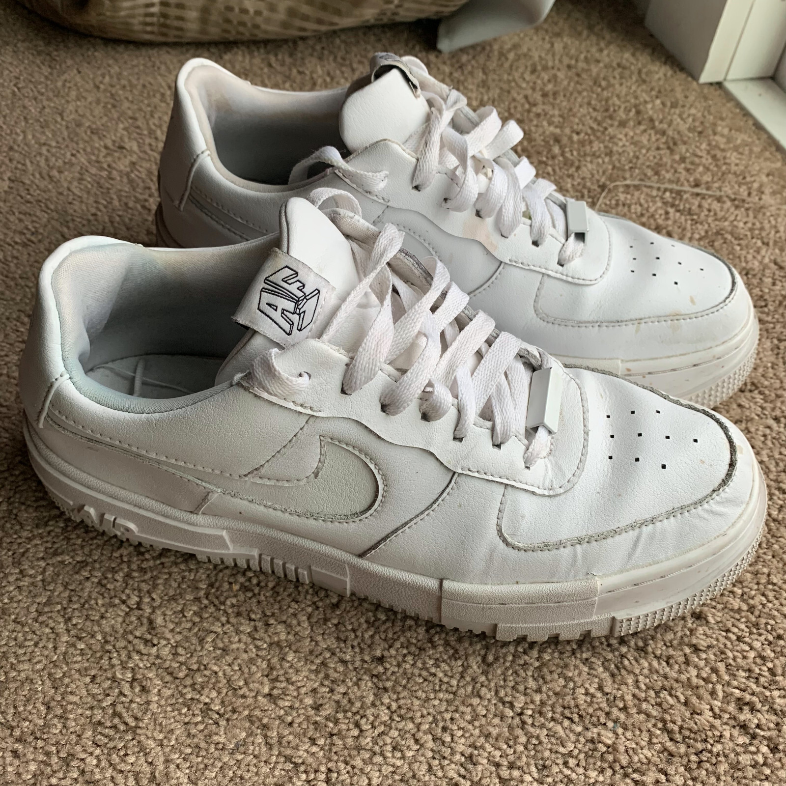 Size 9 - Nike Air Force 1 Low Pixel White W for sale online | eBay
