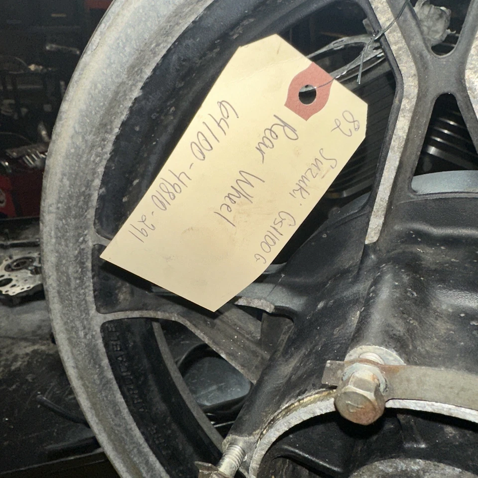 Rear Wheel 17” X 2.5” 1982 Suzuki GS1100G 64100-49810-291 - Image 3 of 4