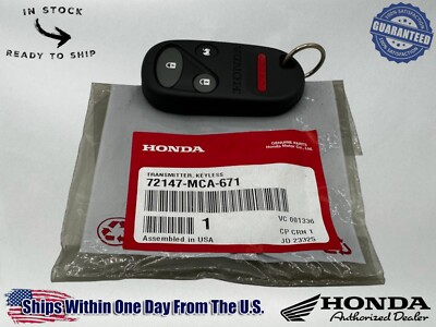 Honda OEM Key Fob Remote Transmitter GL1800 Goldwing 01-10 - 72147