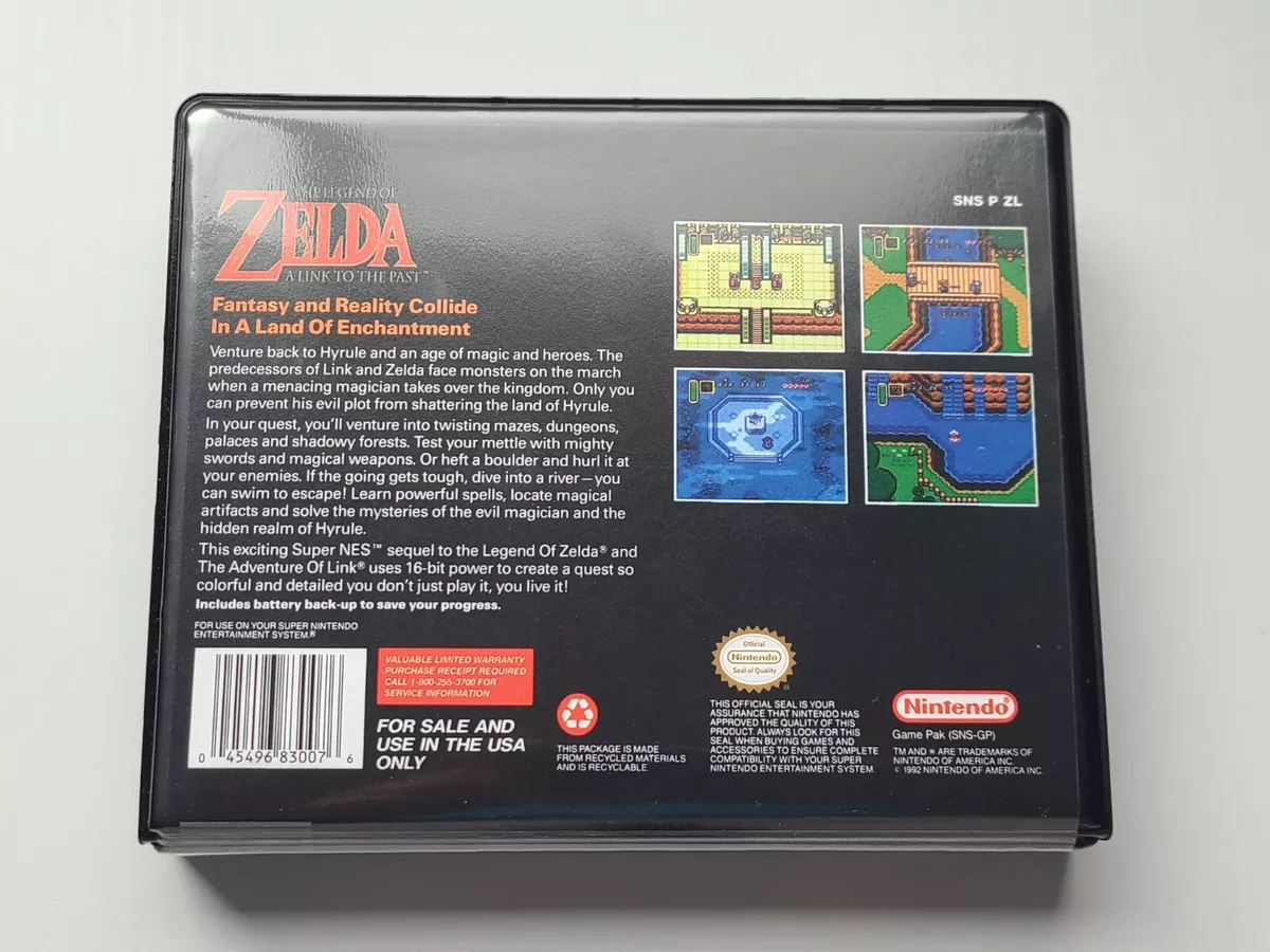 The Legend of Zelda: A Link to the Past (Nintendo SNES, 1992) for