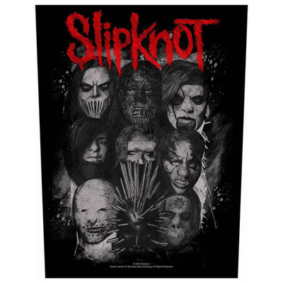 Slipknot Backpatch · Band Masks