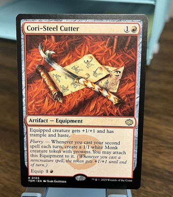 Cori-Steel Cutter NonFoil Card #0103 MTG