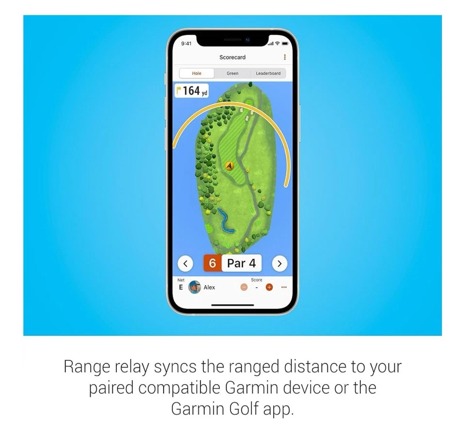 Garmin Approach® Z30, telémetro láser de golf, alcance de hasta 400 yardas de distancia Foto 4 de 4