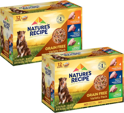 Nature S Recipe Grain Free Chicken Recipe, Chicken & Venison Recipe and Chicken
