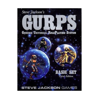 SJG GURPS 1st-3rd Ed Basic Set (3rd Ed, 1st) VG