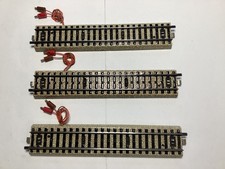 Märklin HO M-Gleis 5111, 3 gerade Anschlußgleise mit Stecker! Gute Erhaltung!