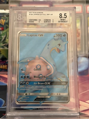 Lapras-GX graded BGS 8.5 for sale on eBay