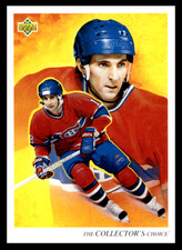 1992-93 Upper Deck Denis Savard #10 Montreal Canadiens NHL Hockey Checklist