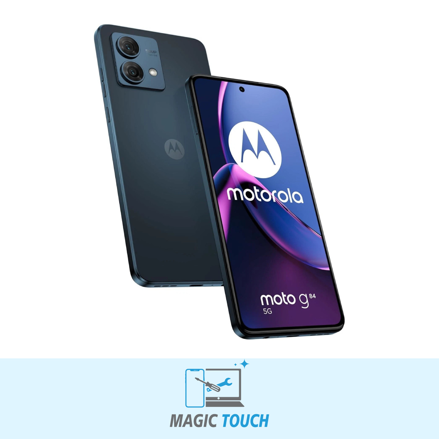 Motorola Moto G84 5G 12GB 256GB - Unlocked Android Smartphone - Midnight Blue