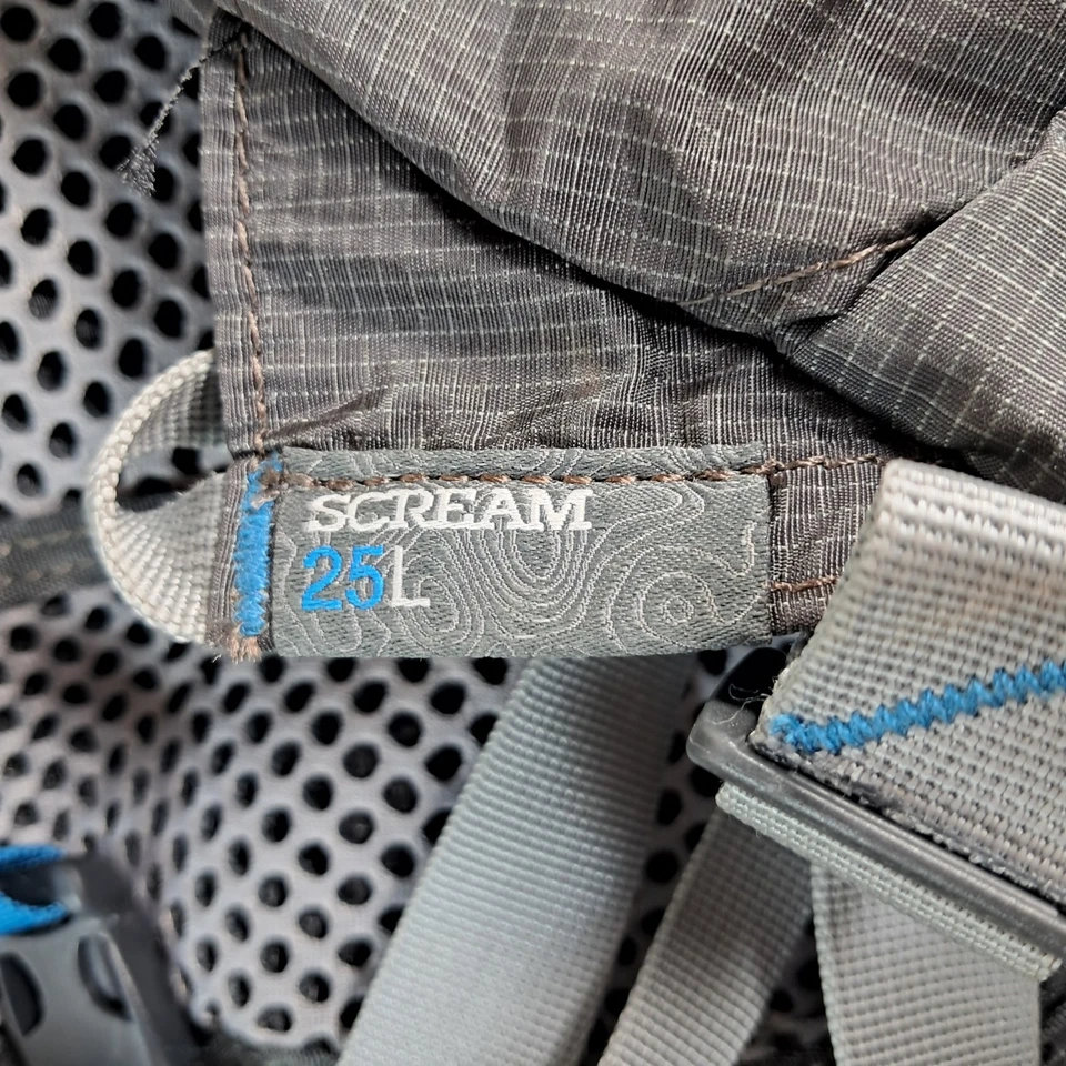 Mochila Mountainsmith Scream 25L Gris/Azul Ligera Senderismo Pack Nueva Sin Etiquetas Foto 3 de 4