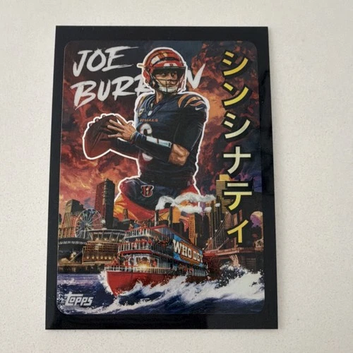 2025 Topps Chrome Joe Burrow Base (RAW)