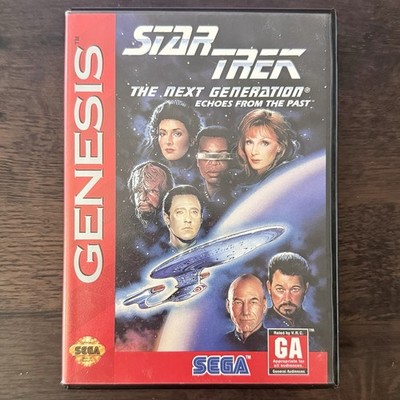 Star Trek: The Next Generation - Echoes From the Past (Sega Genesis, 1994) CIB